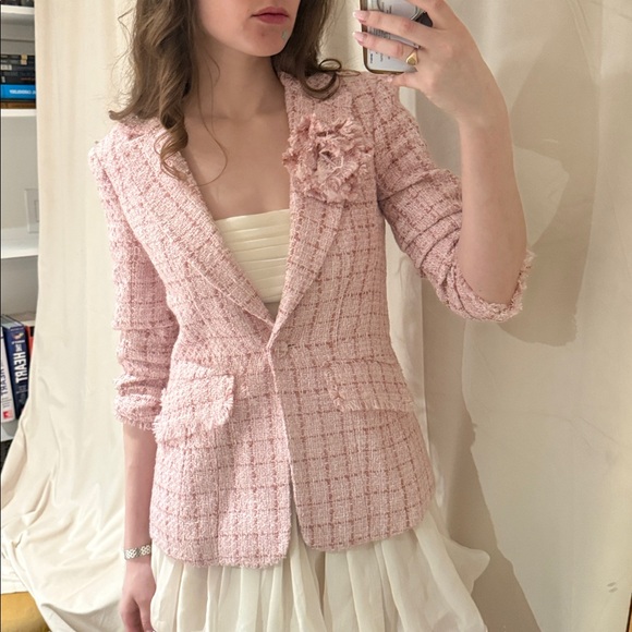 cinq a sept Jackets & Blazers - Cinq à Sept Pink NWT Pricilla Blazer